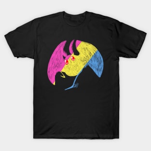 Pansexual Pride Mothman T-Shirt